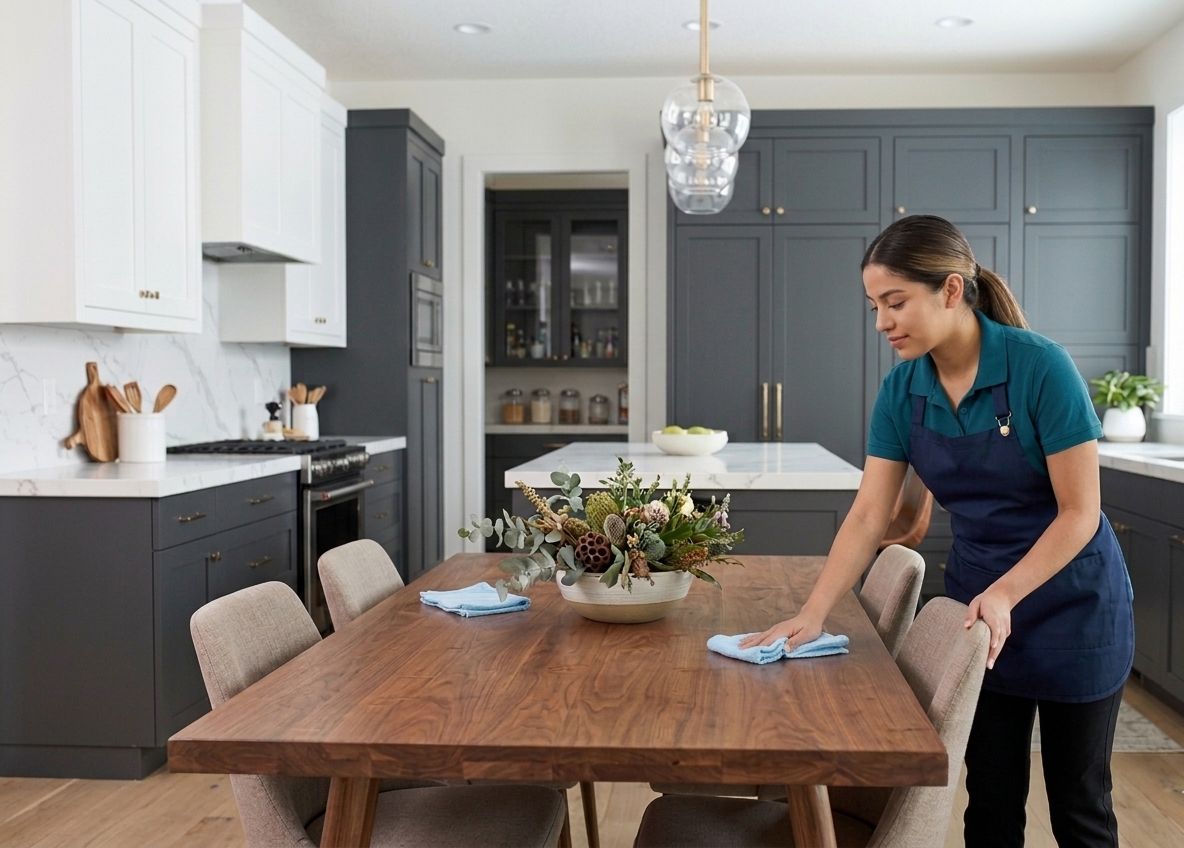modern clean kitchen bright airy
